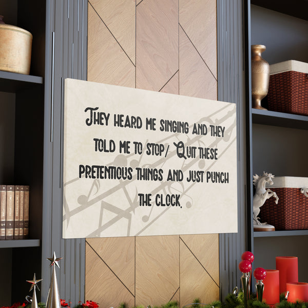 "Custom Lyrics" Wall Art - Weave Got Gifts - Unique Gifts You Won’t Find Anywhere Else!