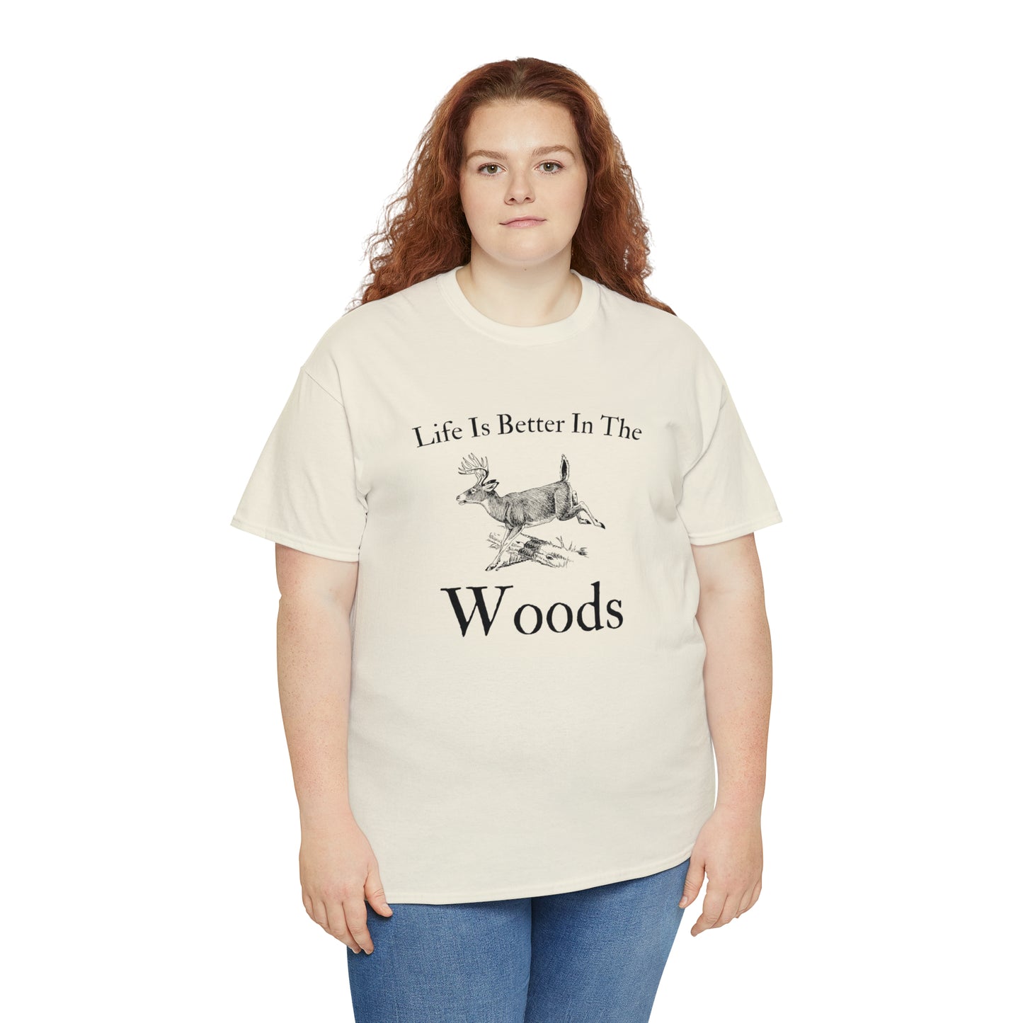 "Life Is Better In The Woods" T-Shirt - Weave Got Gifts - Unique Gifts You Won’t Find Anywhere Else!