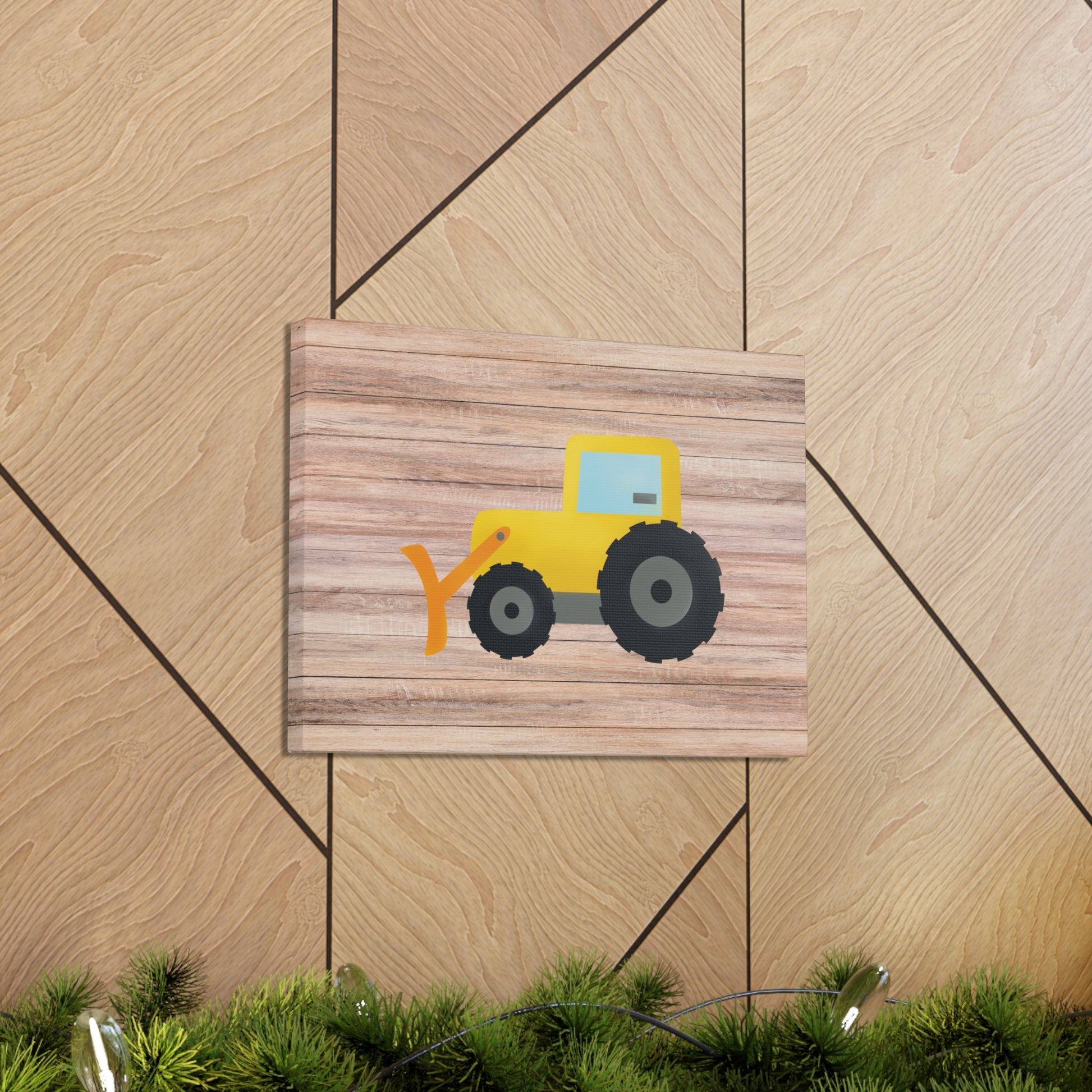 "Kids Bulldozer" Wall Art - Weave Got Gifts - Unique Gifts You Won’t Find Anywhere Else!