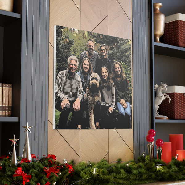 "Family Portrait" Custom Wall Art - Weave Got Gifts - Unique Gifts You Won’t Find Anywhere Else!