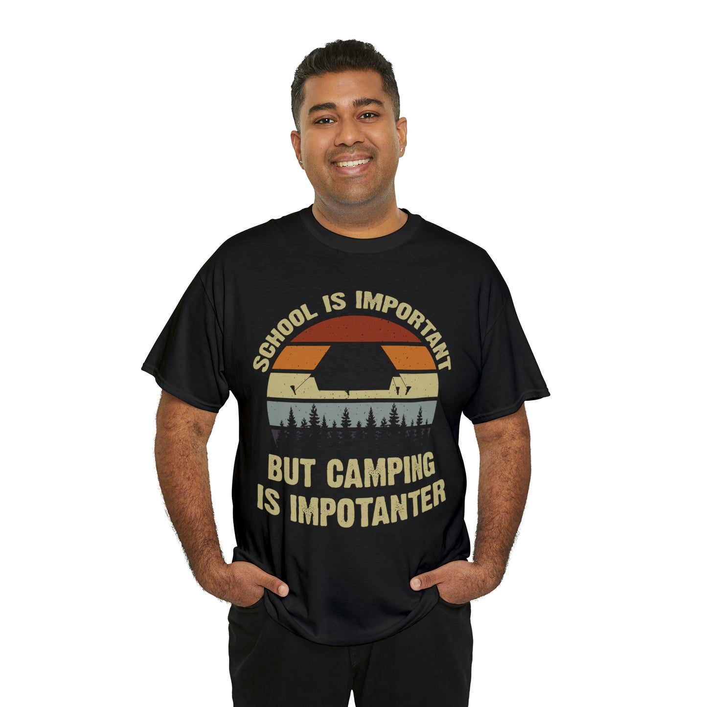 "Camping Is Importanter" T-Shirt - Weave Got Gifts - Unique Gifts You Won’t Find Anywhere Else!