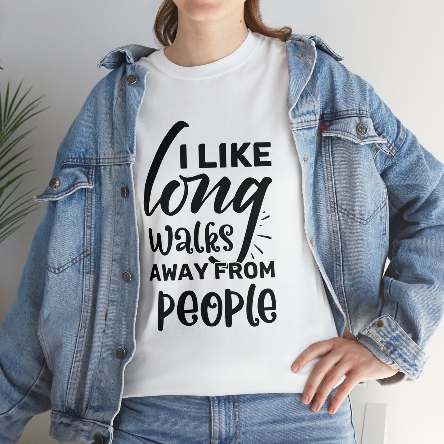 "I Like Long Walks Away From People" T-Shirt - Weave Got Gifts - Unique Gifts You Won’t Find Anywhere Else!