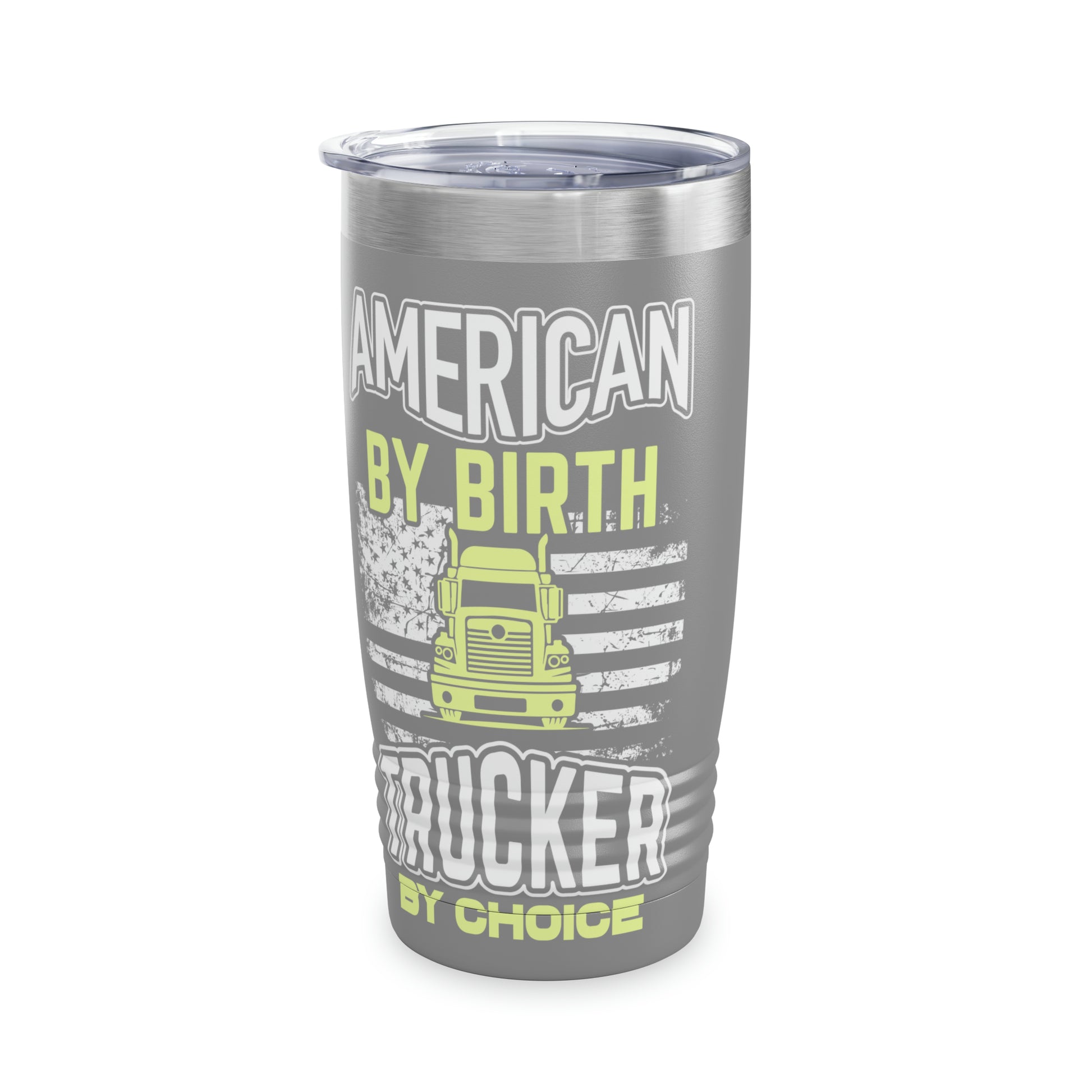 "American Trucker" Tumbler - Weave Got Gifts - Unique Gifts You Won’t Find Anywhere Else!