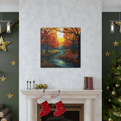 "River Sunset" Wall Art - Weave Got Gifts - Unique Gifts You Won’t Find Anywhere Else!