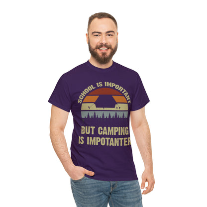 "Camping Is Importanter" T-Shirt - Weave Got Gifts - Unique Gifts You Won’t Find Anywhere Else!