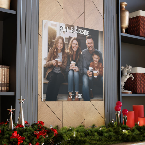 "Personalized Family Photo" Home Wall Décor - Weave Got Gifts - Unique Gifts You Won’t Find Anywhere Else!