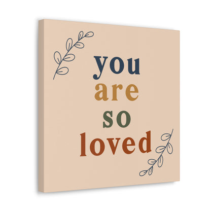 You Are So Loved Wall Art