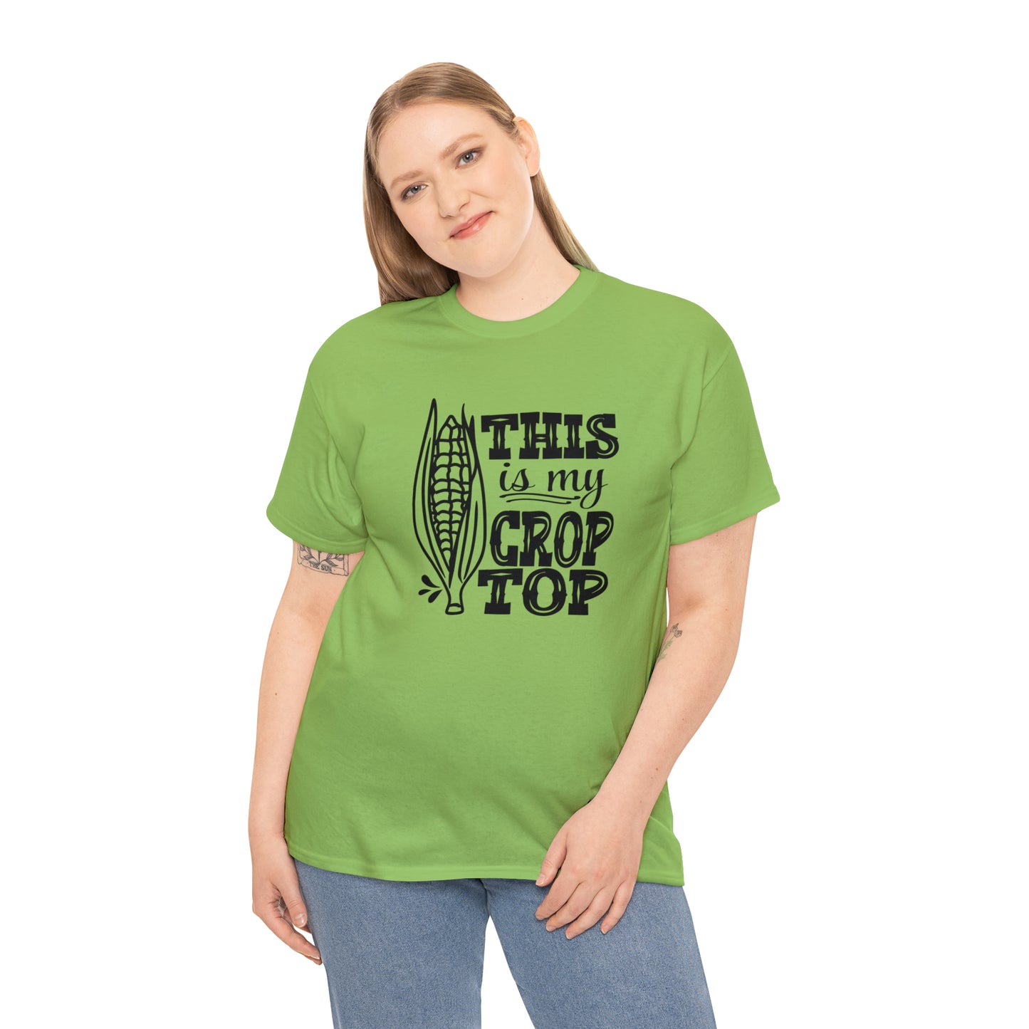 "This Is My Crop Top" T-Shirt - Weave Got Gifts - Unique Gifts You Won’t Find Anywhere Else!