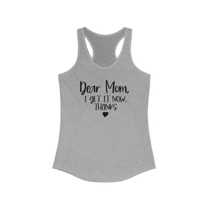 "Dear Mom" Women's Tank Top - Weave Got Gifts - Unique Gifts You Won’t Find Anywhere Else!