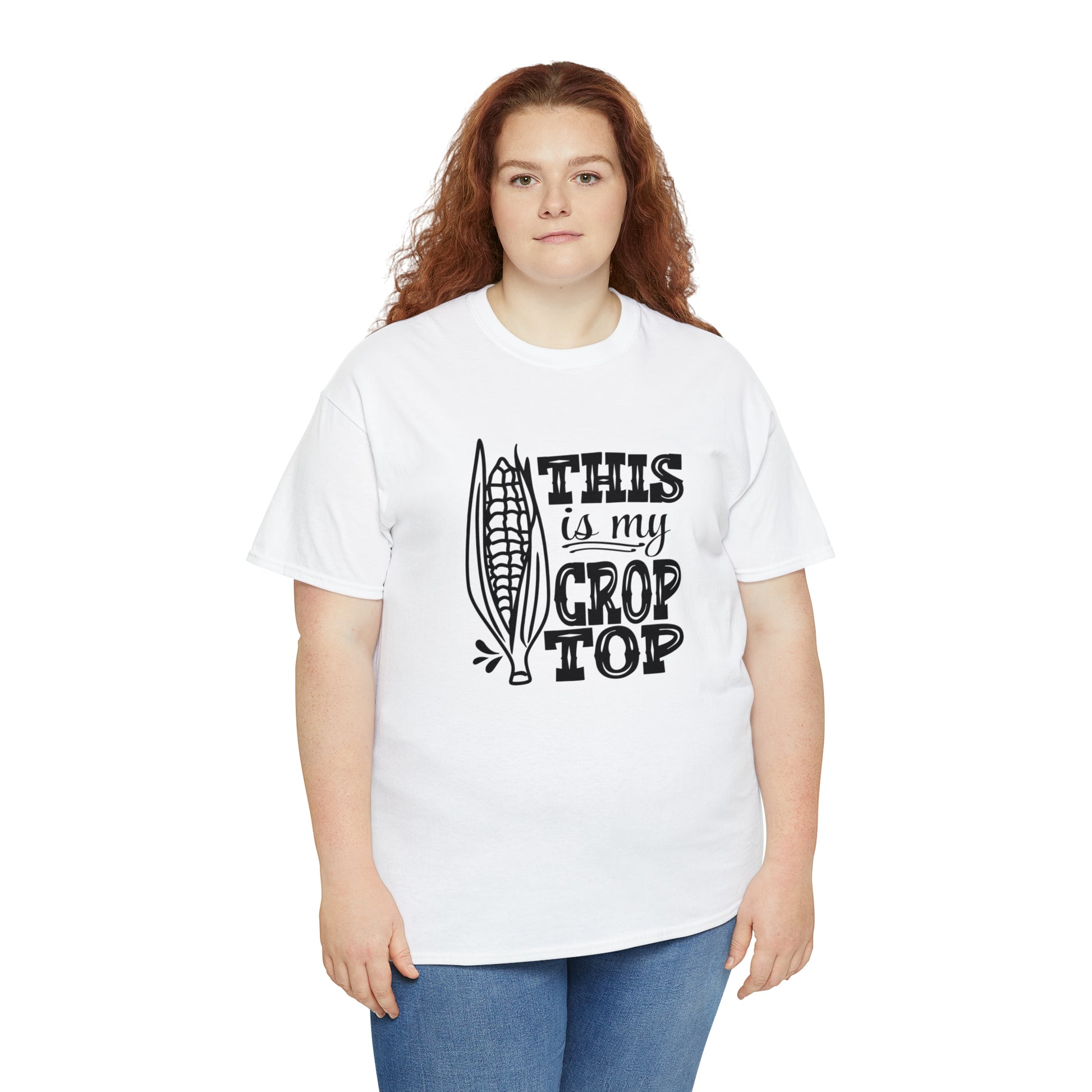 "This Is My Crop Top" T-Shirt - Weave Got Gifts - Unique Gifts You Won’t Find Anywhere Else!