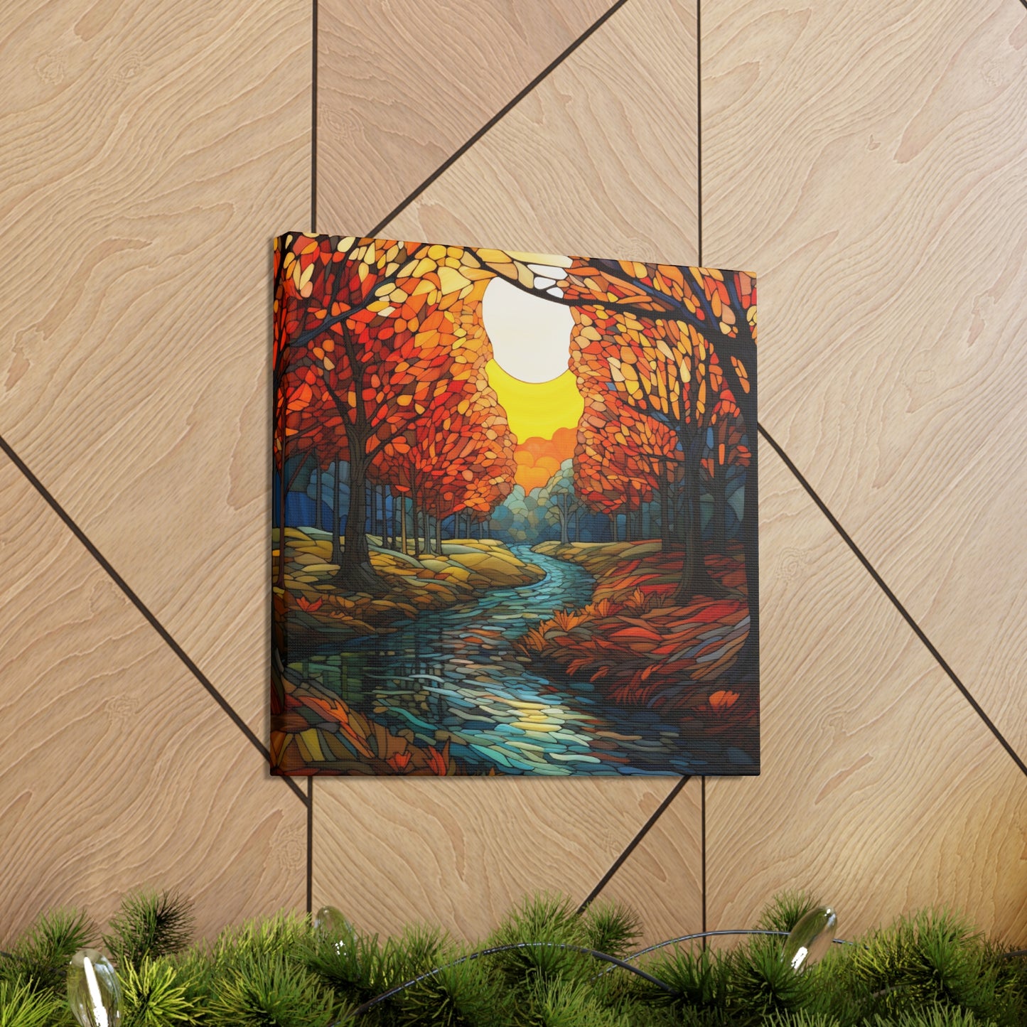 "River Sunset" Wall Art - Weave Got Gifts - Unique Gifts You Won’t Find Anywhere Else!