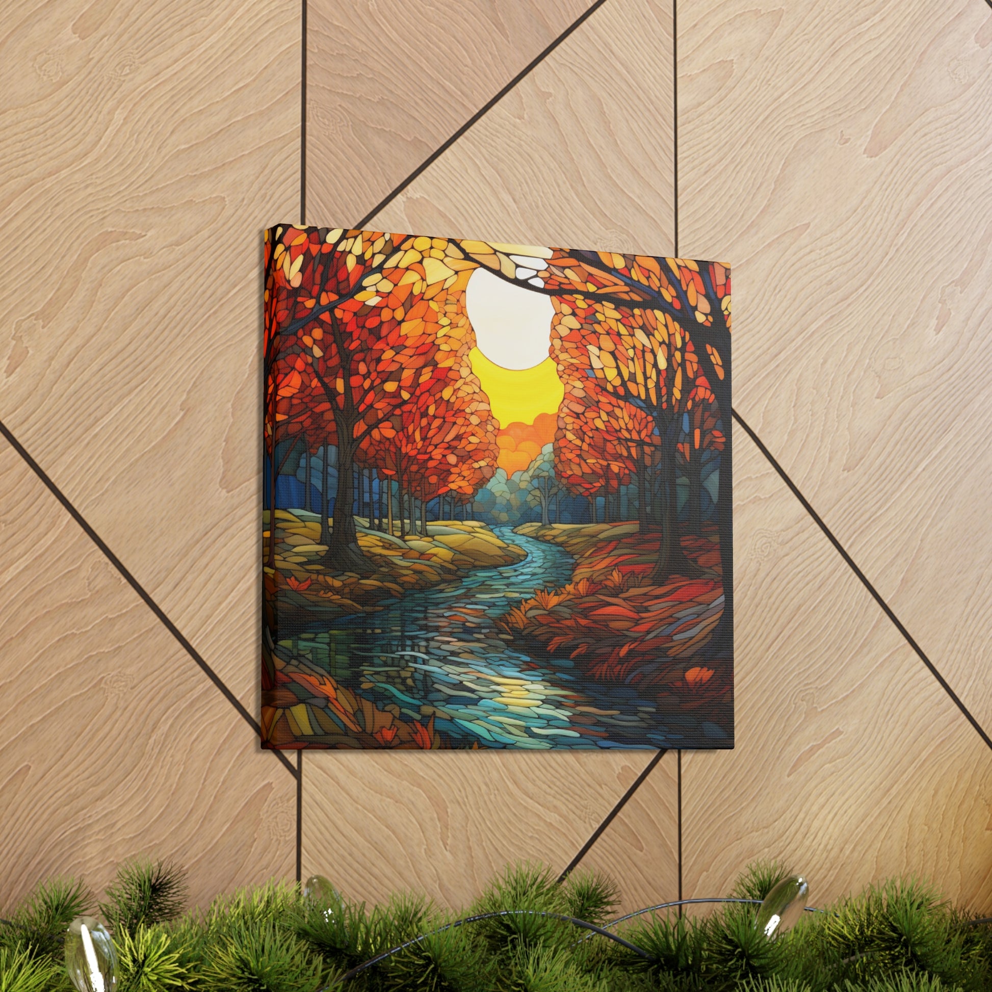 "River Sunset" Wall Art - Weave Got Gifts - Unique Gifts You Won’t Find Anywhere Else!