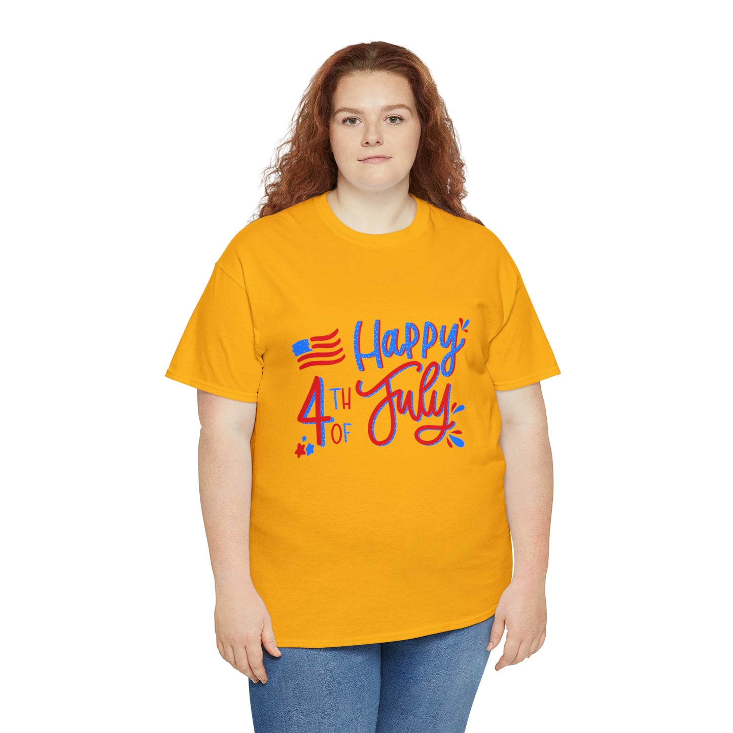 "Happy 4th Of July" T-Shirt - Weave Got Gifts - Unique Gifts You Won’t Find Anywhere Else!