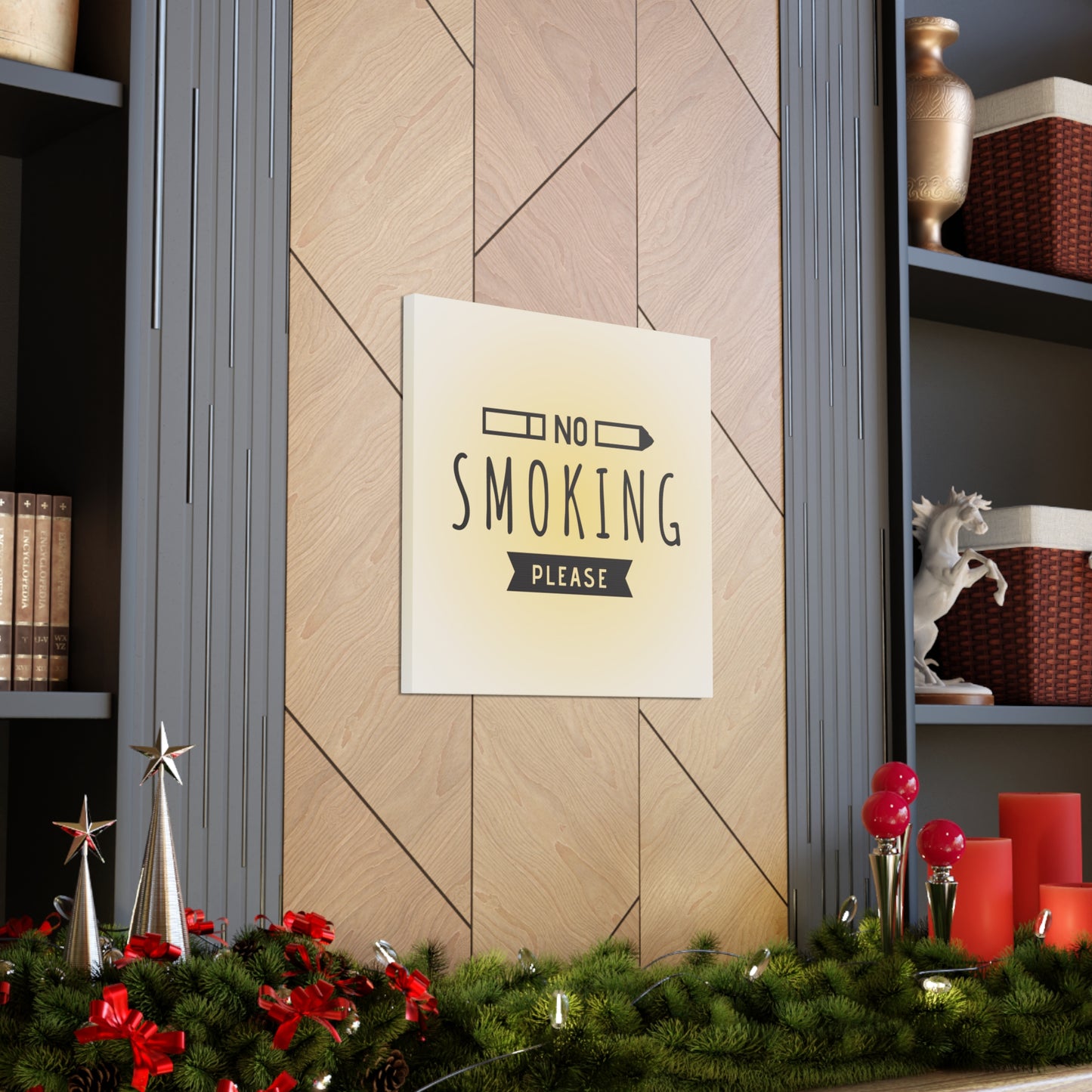 "No Smoking Please" Wall Art - Weave Got Gifts - Unique Gifts You Won’t Find Anywhere Else!