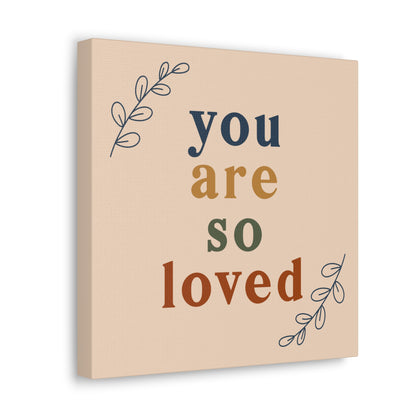 You Are So Loved Wall Art