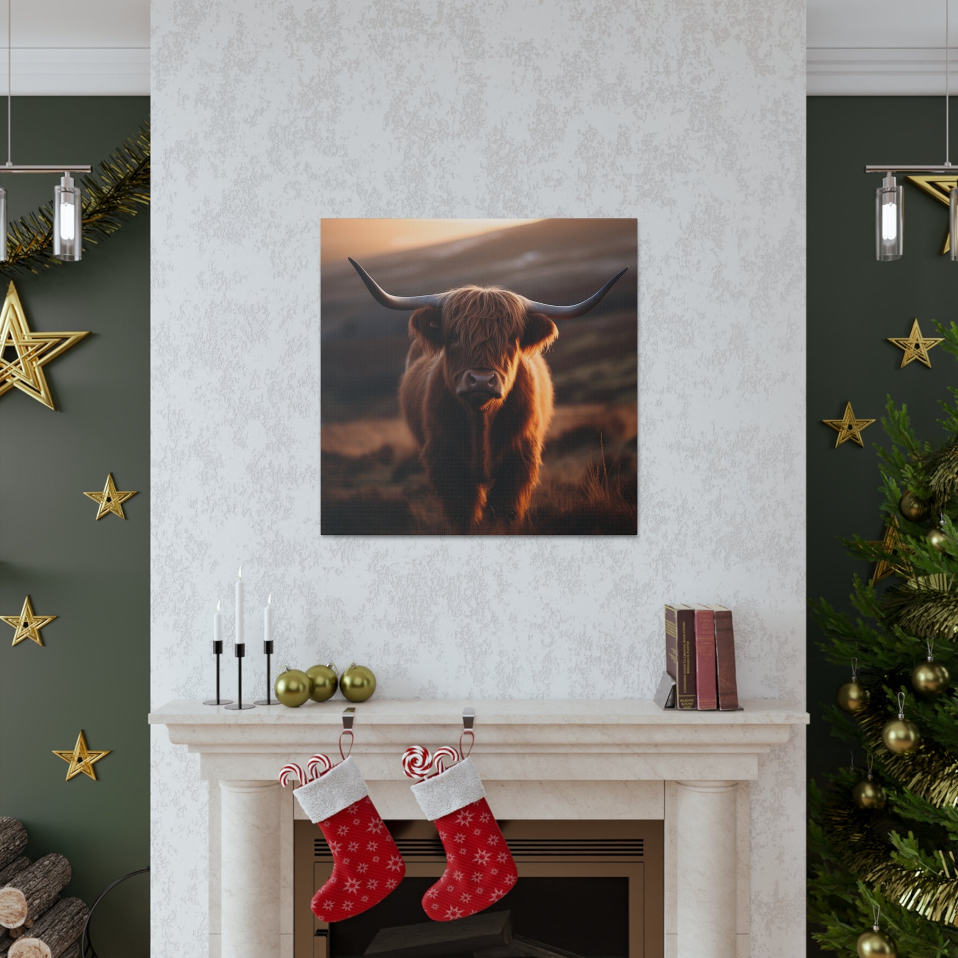 "Highland Cow Photo" Wall Art - Weave Got Gifts - Unique Gifts You Won’t Find Anywhere Else!