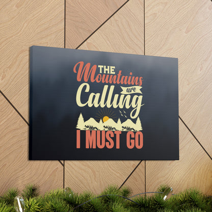 "The Mountains Are Calling" Wall Art - Weave Got Gifts - Unique Gifts You Won’t Find Anywhere Else!