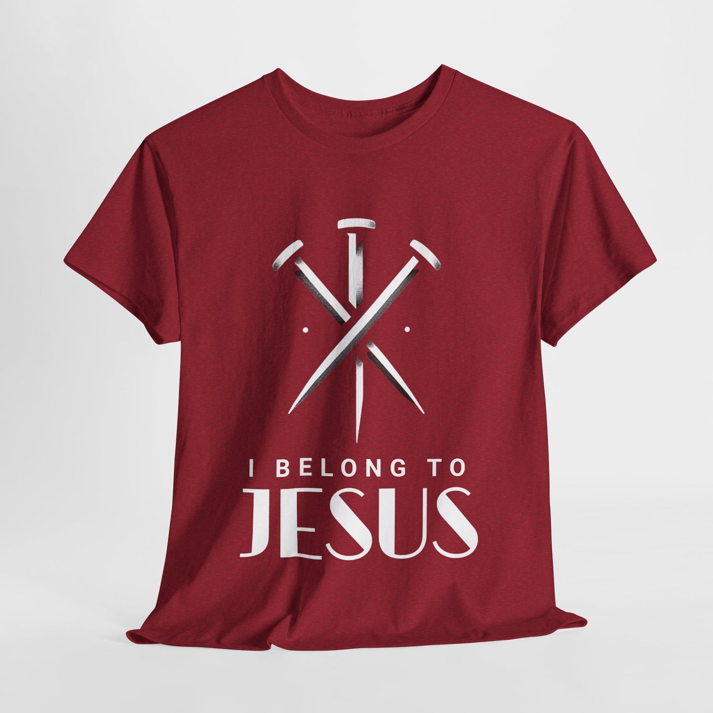 Pre-shrunk I belong to Jesus shirt with durable construction
