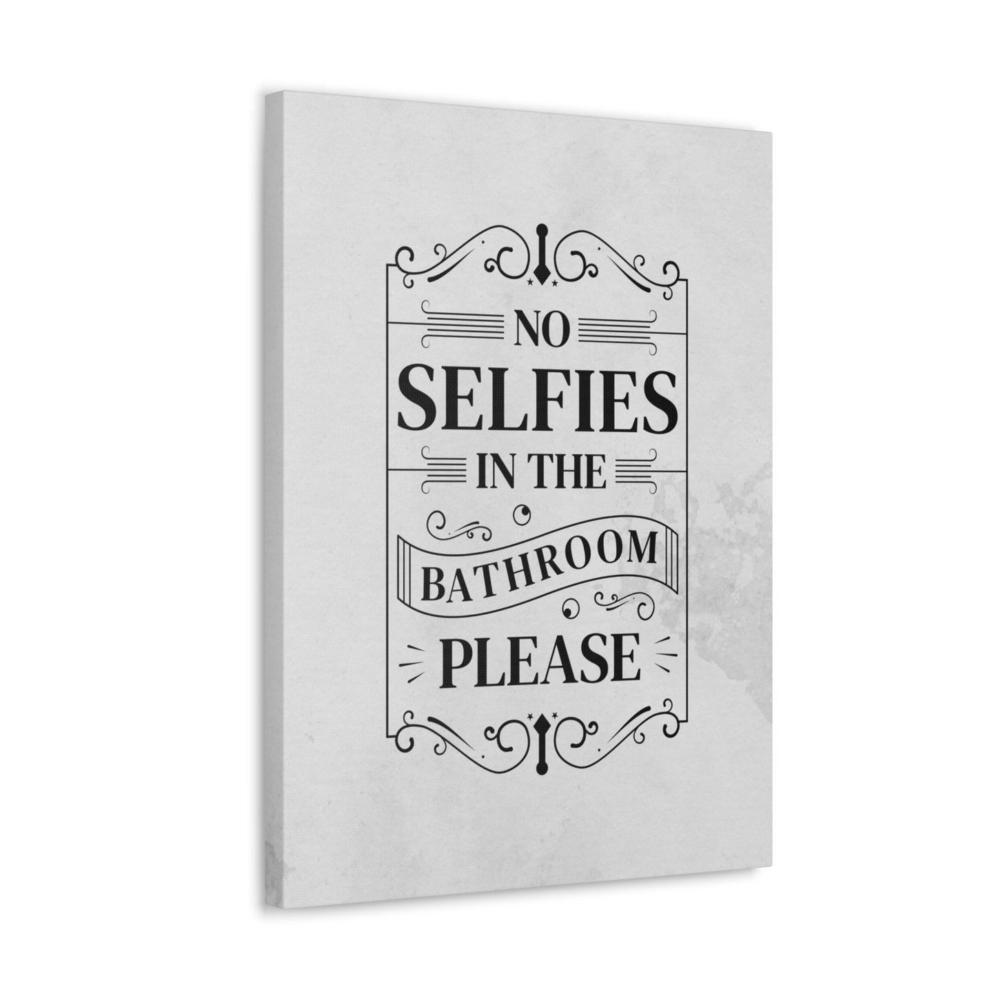 "No Bathroom Selfies" Wall Art - Weave Got Gifts - Unique Gifts You Won’t Find Anywhere Else!