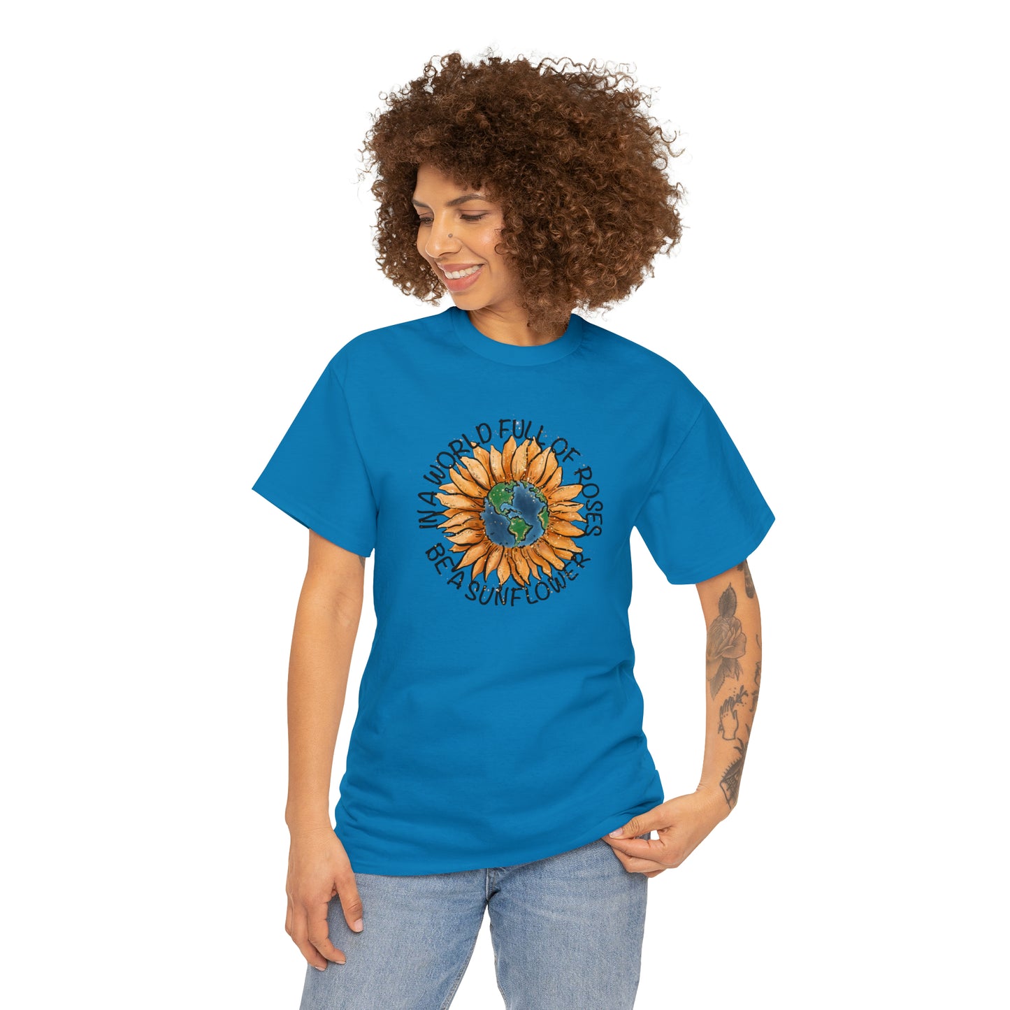 "Be A Sunflower" T-shirt - Weave Got Gifts - Unique Gifts You Won’t Find Anywhere Else!