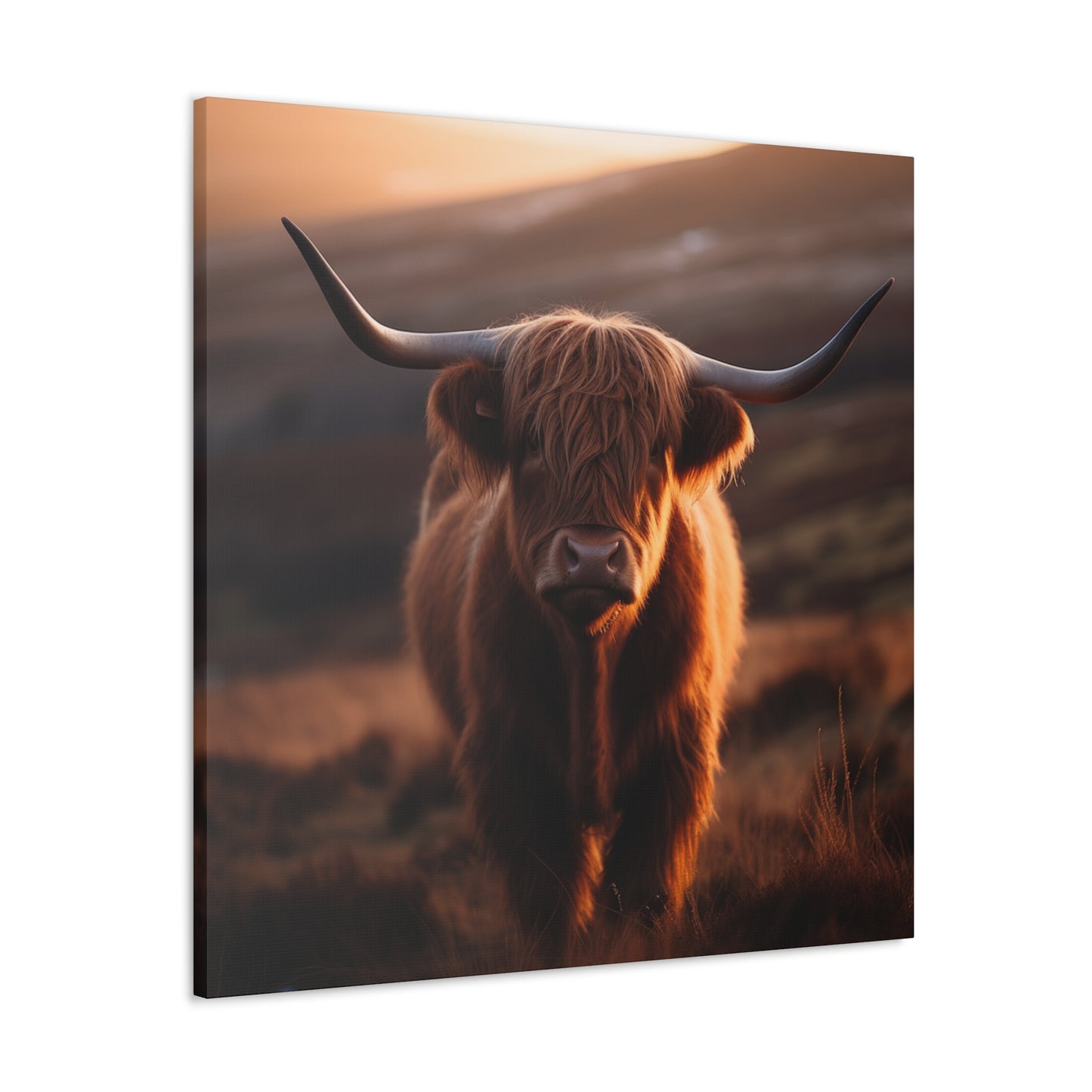 "Highland Cow Photo" Wall Art - Weave Got Gifts - Unique Gifts You Won’t Find Anywhere Else!