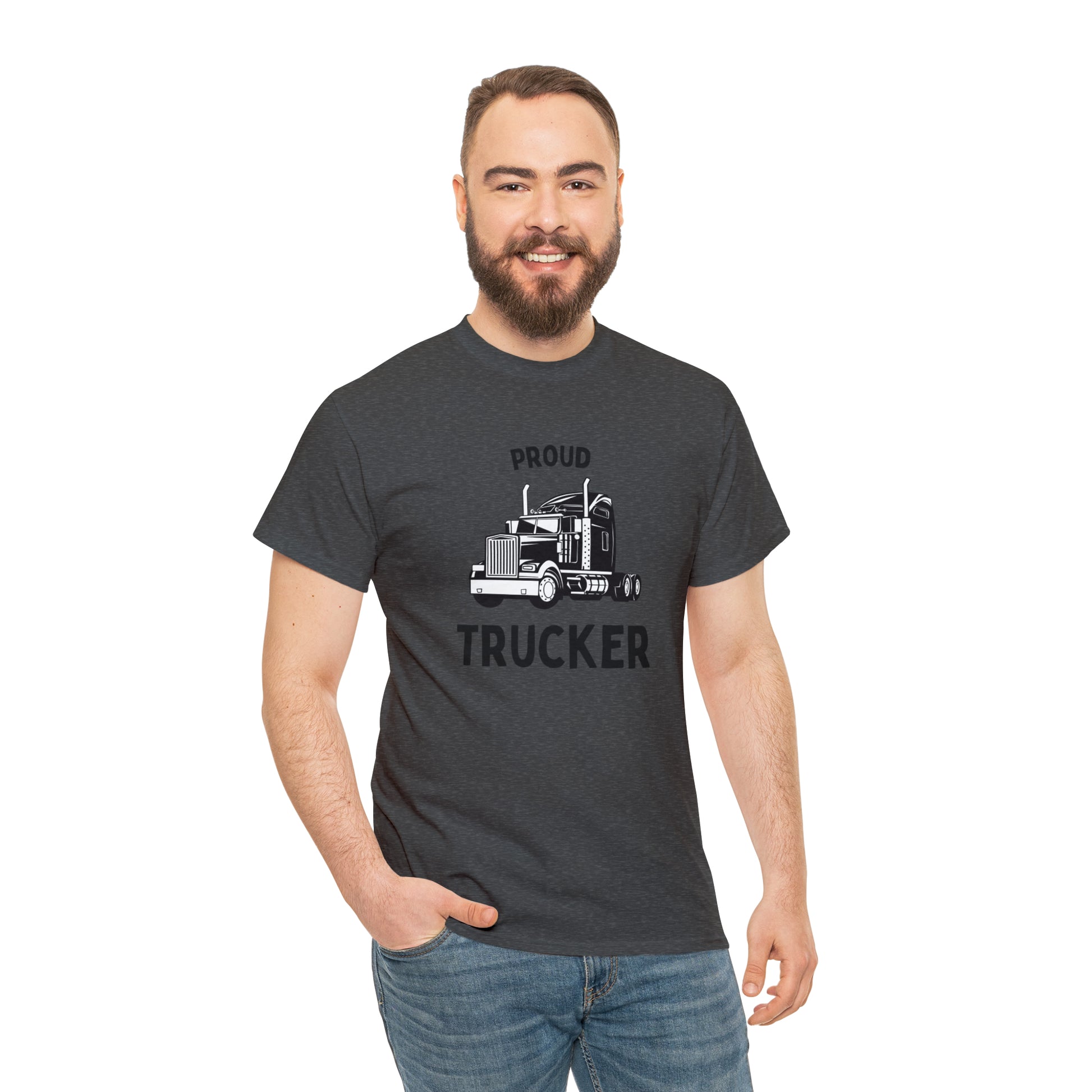 "Proud Trucker" T-Shirt - Weave Got Gifts - Unique Gifts You Won’t Find Anywhere Else!