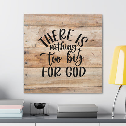 "There Is Nothing Too Big For God" Wall Art - Weave Got Gifts - Unique Gifts You Won’t Find Anywhere Else!