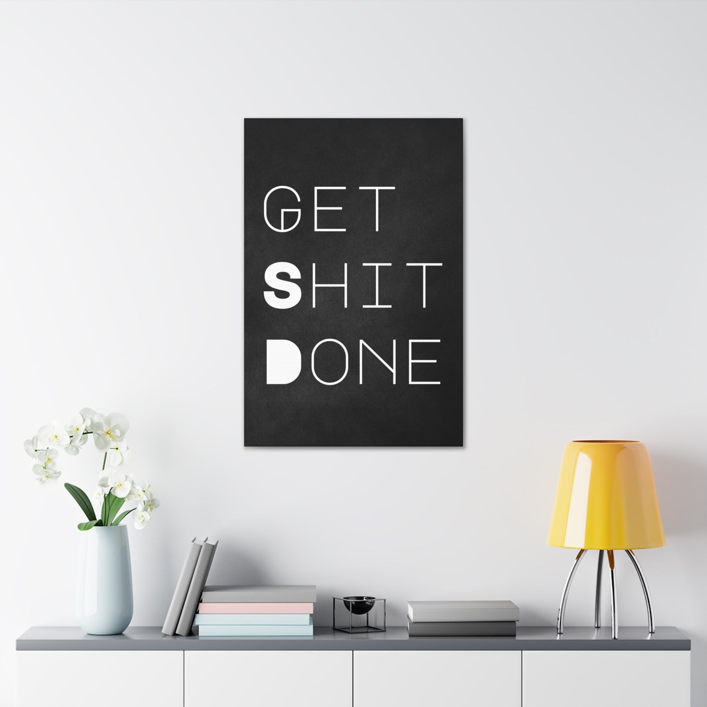 "Get Sh*t Done" Wall Art - Weave Got Gifts - Unique Gifts You Won’t Find Anywhere Else!