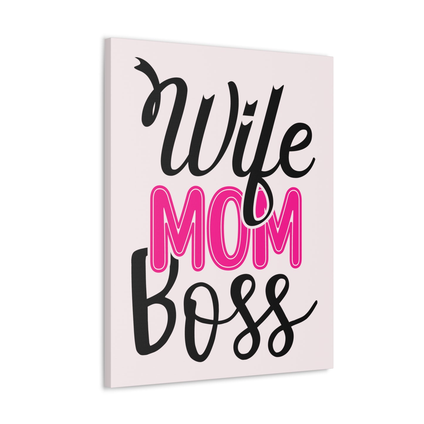 "Wife, Mom, Boss" Wall Art - Weave Got Gifts - Unique Gifts You Won’t Find Anywhere Else!