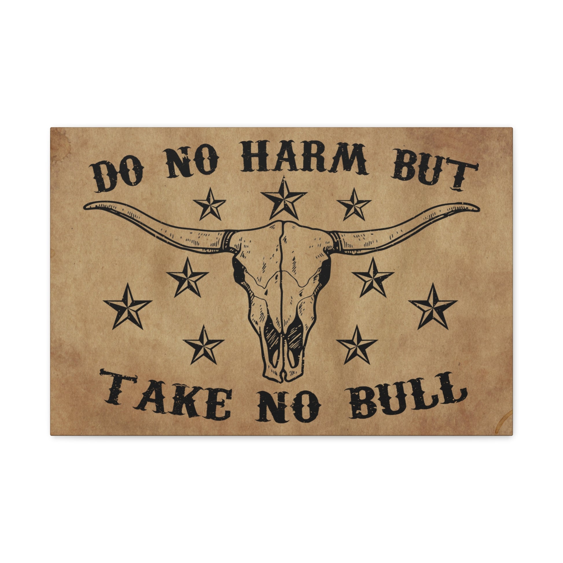 "Do No Harm But Take No Bull" Wall Art - Weave Got Gifts - Unique Gifts You Won’t Find Anywhere Else!