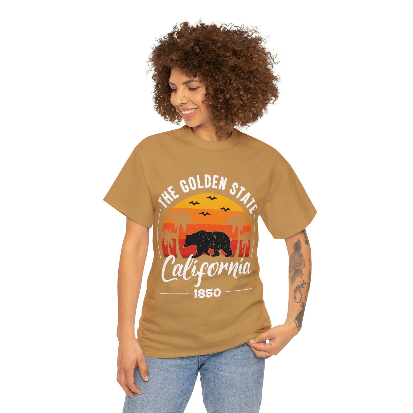 "The Golden State" T-Shirt - Weave Got Gifts - Unique Gifts You Won’t Find Anywhere Else!