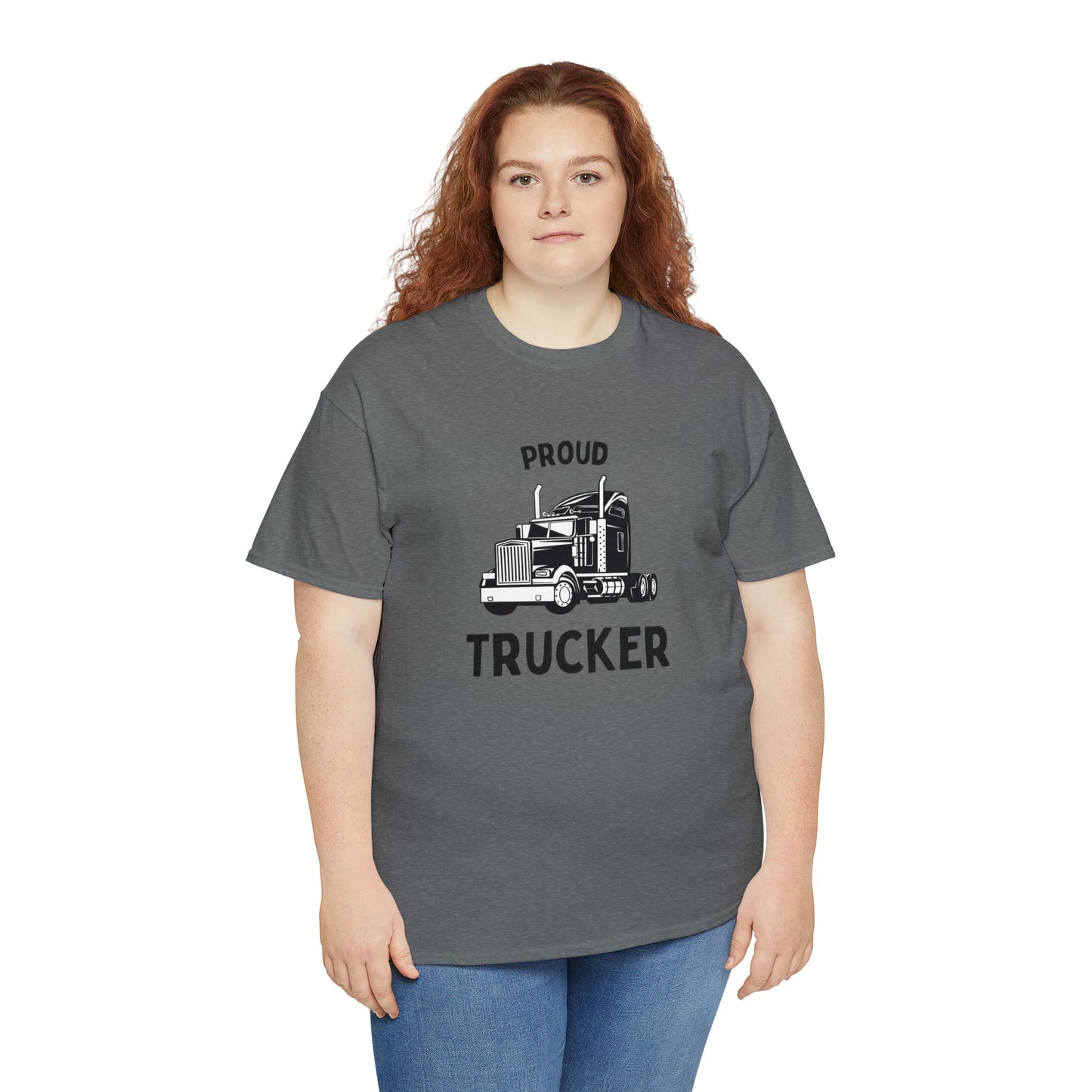 "Proud Trucker" T-Shirt - Weave Got Gifts - Unique Gifts You Won’t Find Anywhere Else!