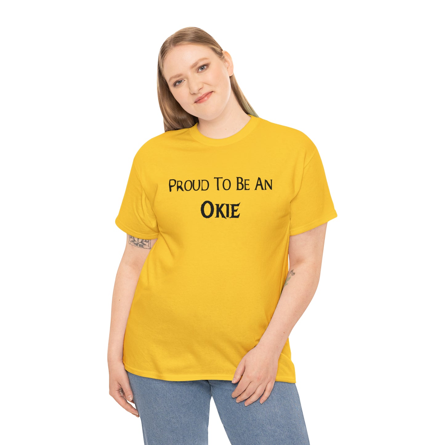 "Proud To Be An Okie" T-shirt - Weave Got Gifts - Unique Gifts You Won’t Find Anywhere Else!