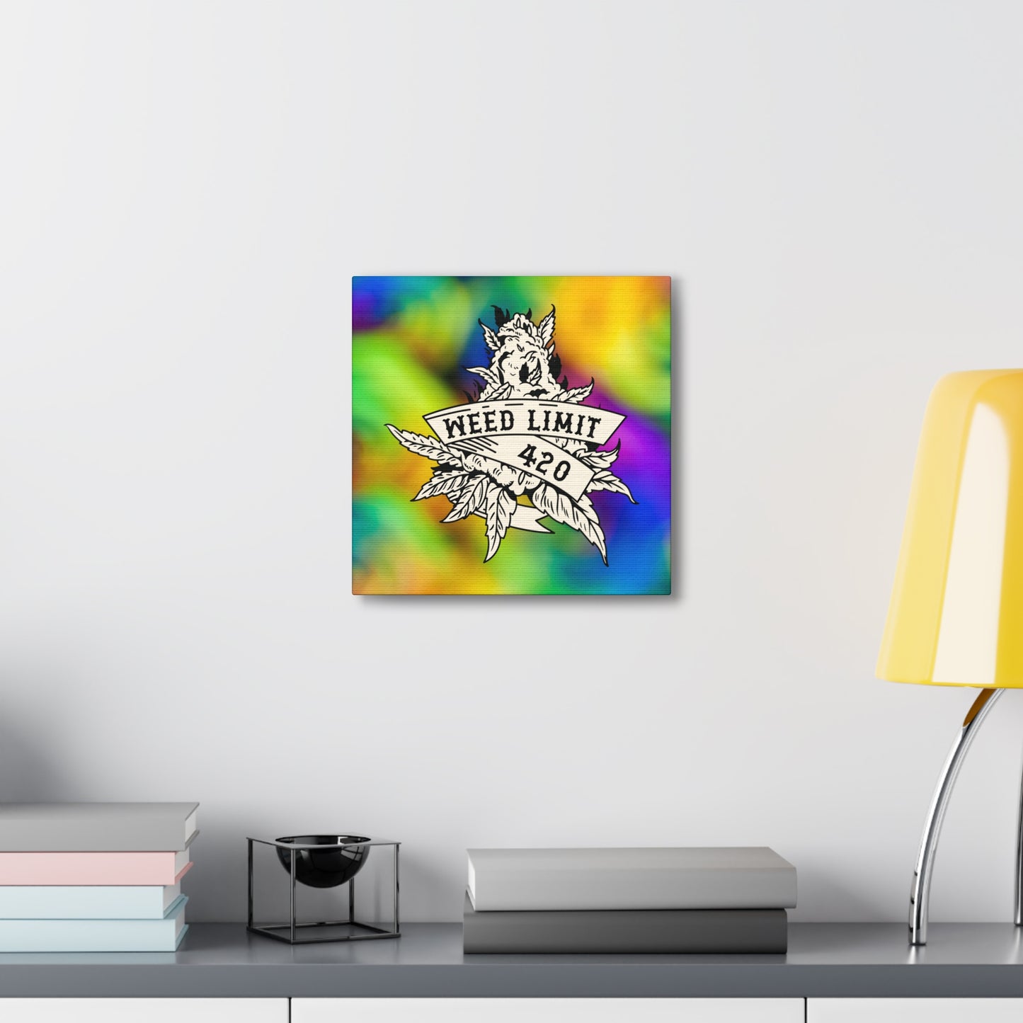 "Trippy Weed Limit 420" Wall Art - Weave Got Gifts - Unique Gifts You Won’t Find Anywhere Else!