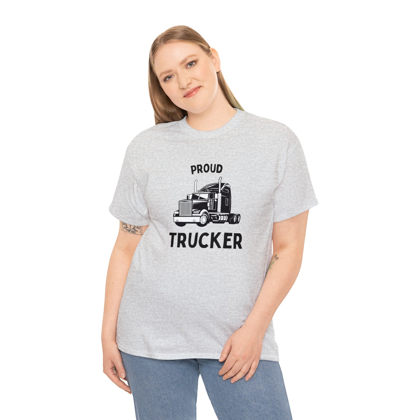 "Proud Trucker" T-Shirt - Weave Got Gifts - Unique Gifts You Won’t Find Anywhere Else!