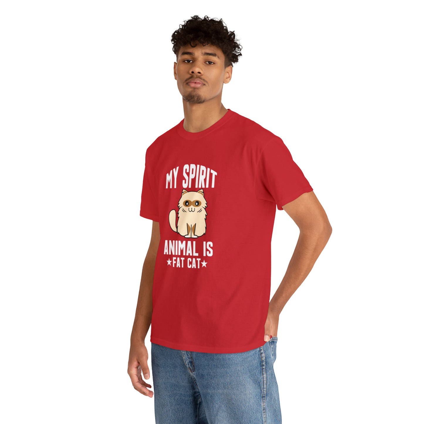 "Fat Cat Spirit Animal" T-Shirt - Weave Got Gifts - Unique Gifts You Won’t Find Anywhere Else!