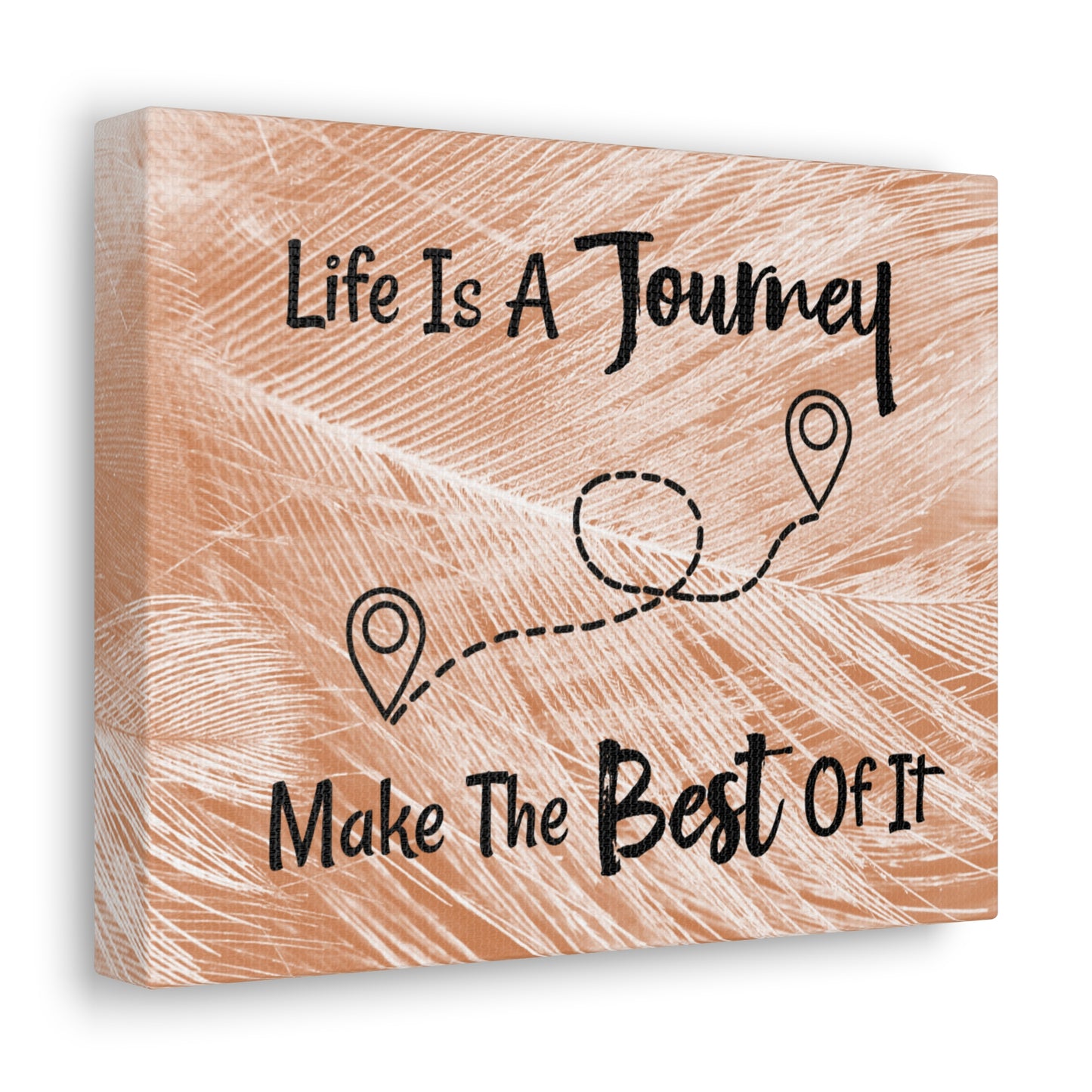 "Life Is A Journey, Make The Best Of It" Wall Art - Weave Got Gifts - Unique Gifts You Won’t Find Anywhere Else!