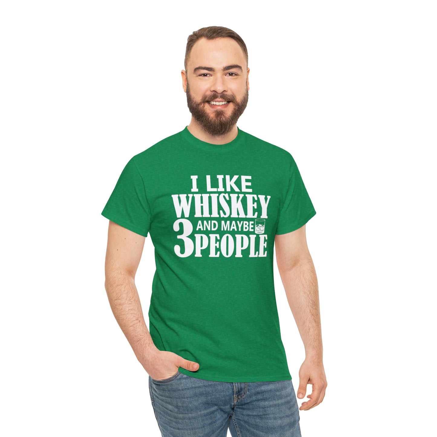 "I Like Whiskey & Like 3 People" T-Shirt - Weave Got Gifts - Unique Gifts You Won’t Find Anywhere Else!