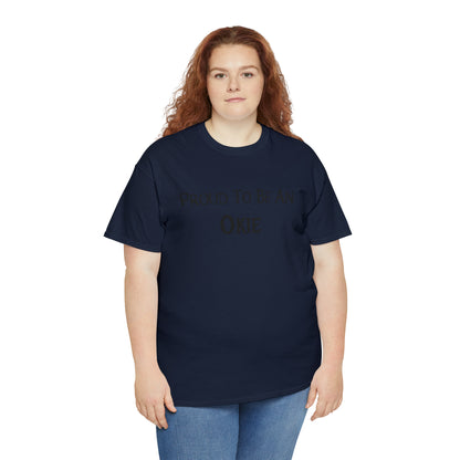 "Proud To Be An Okie" T-shirt - Weave Got Gifts - Unique Gifts You Won’t Find Anywhere Else!