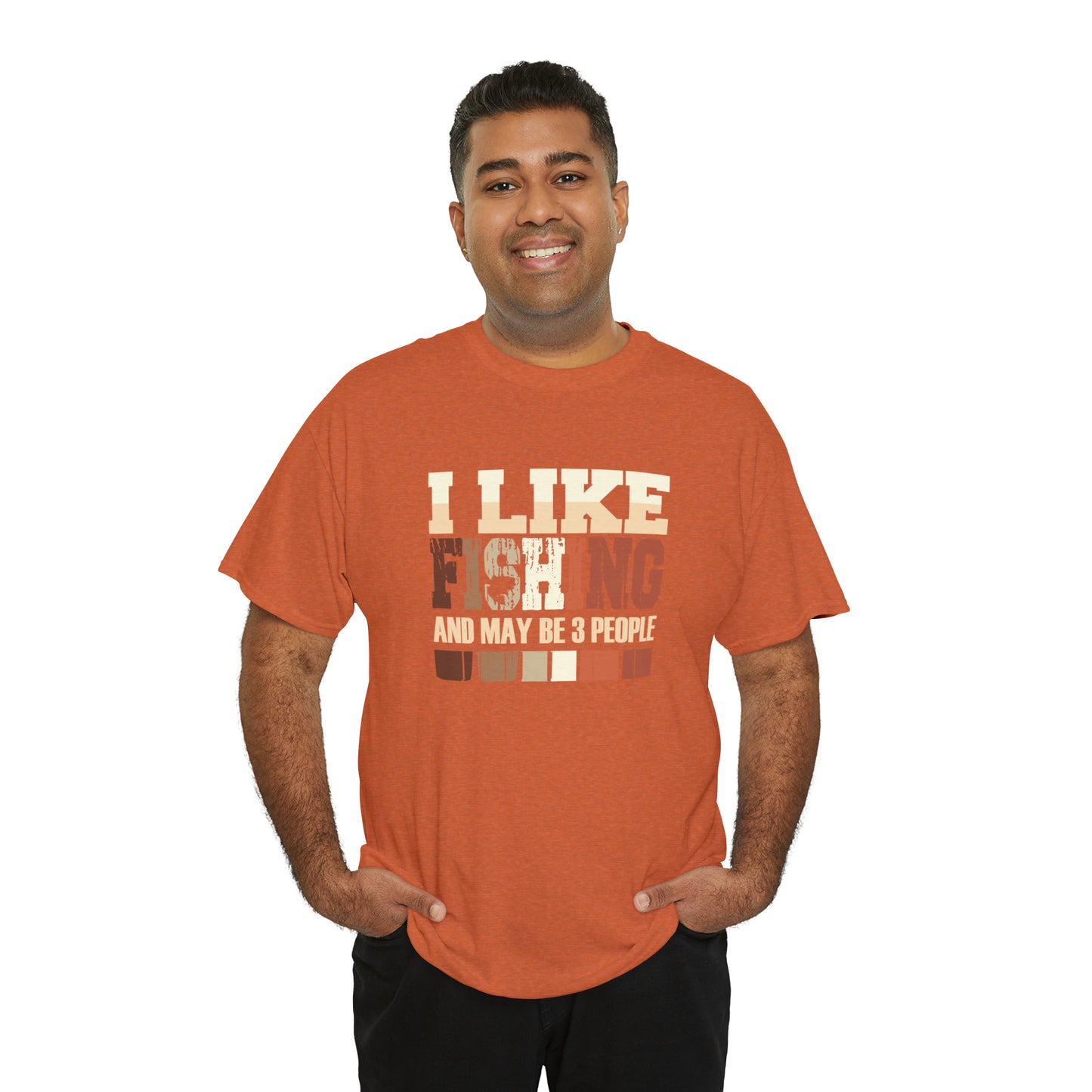 "I Like Fishing & Like 3 People" T-Shirt - Weave Got Gifts - Unique Gifts You Won’t Find Anywhere Else!