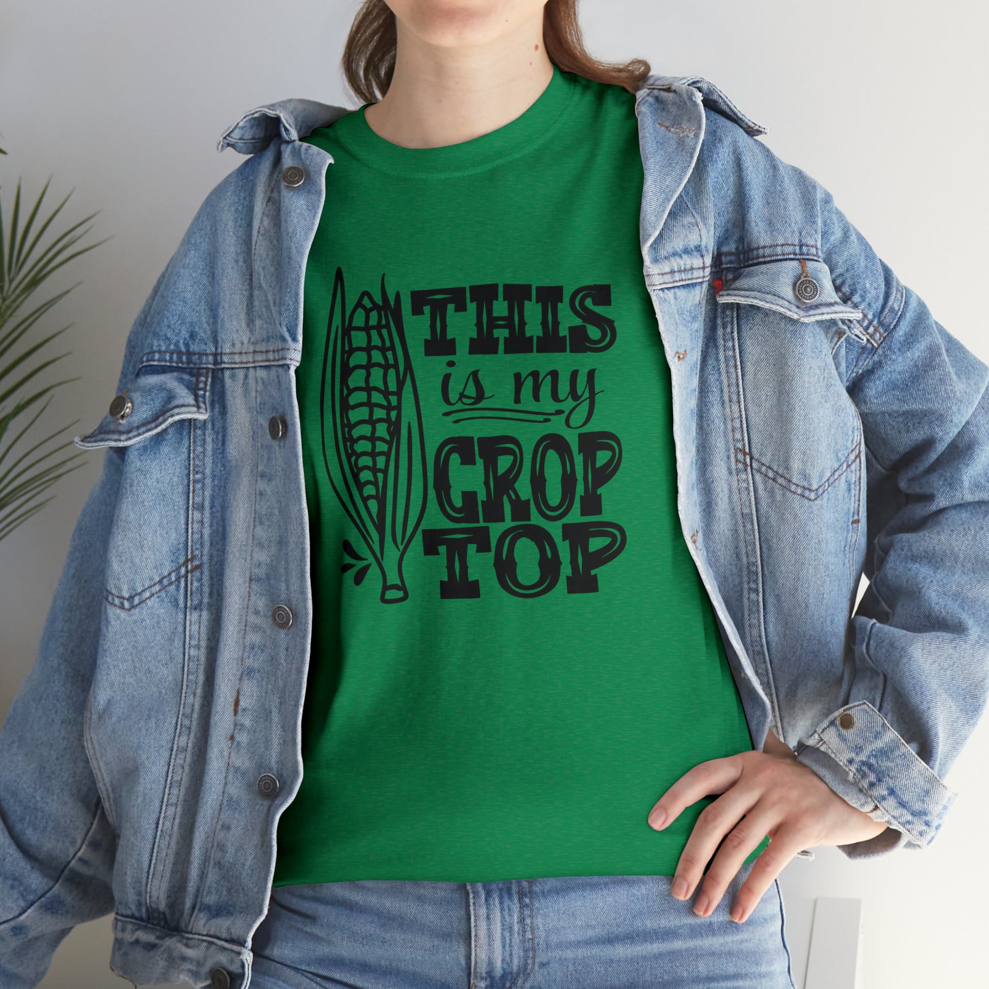 "This Is My Crop Top" T-Shirt - Weave Got Gifts - Unique Gifts You Won’t Find Anywhere Else!