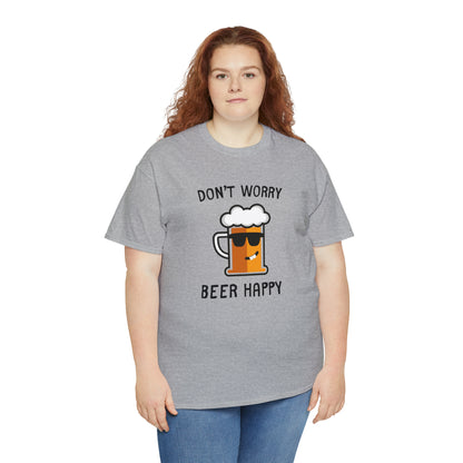 "Don't Worry, Beer Happy" T-Shirt - Weave Got Gifts - Unique Gifts You Won’t Find Anywhere Else!