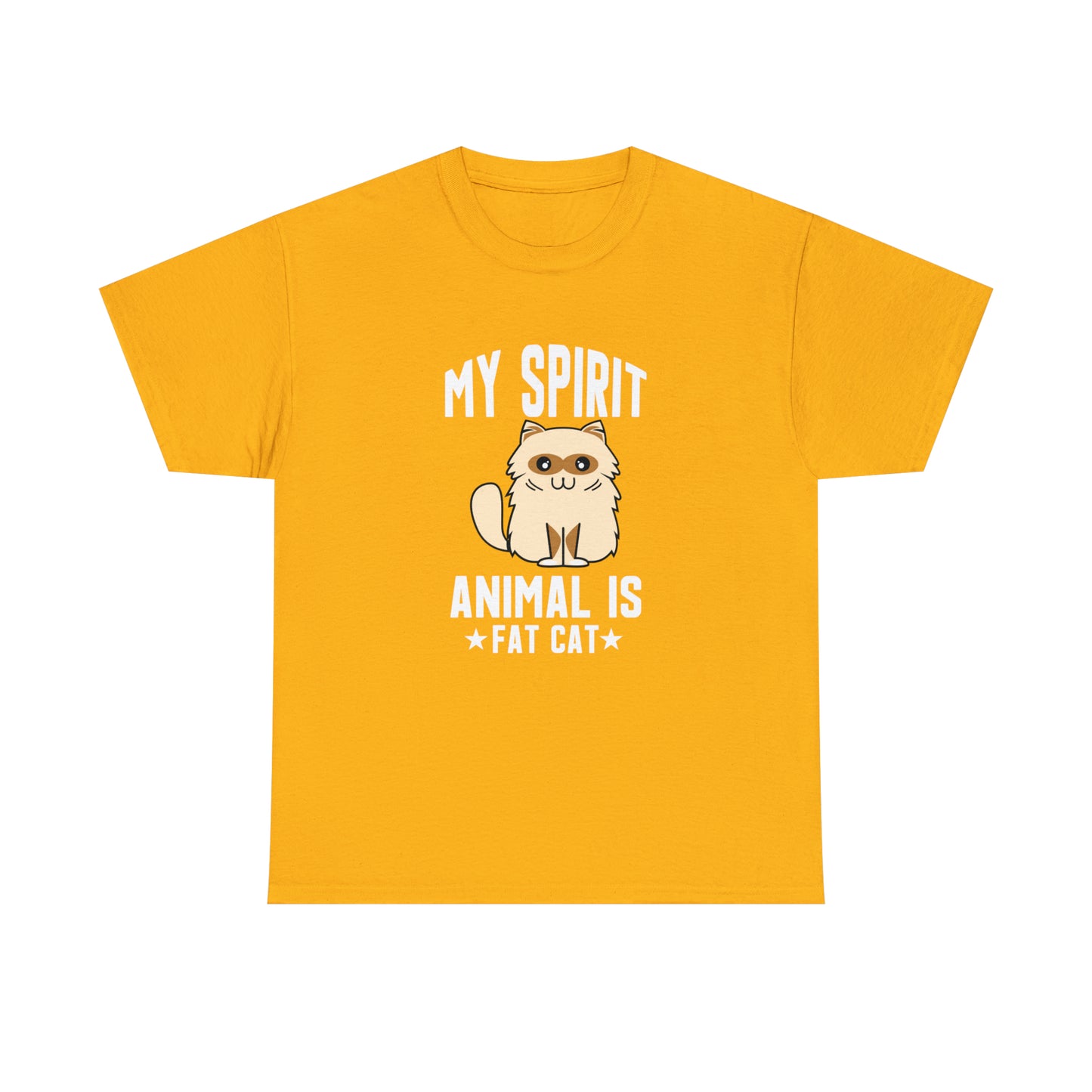 "Fat Cat Spirit Animal" T-Shirt - Weave Got Gifts - Unique Gifts You Won’t Find Anywhere Else!