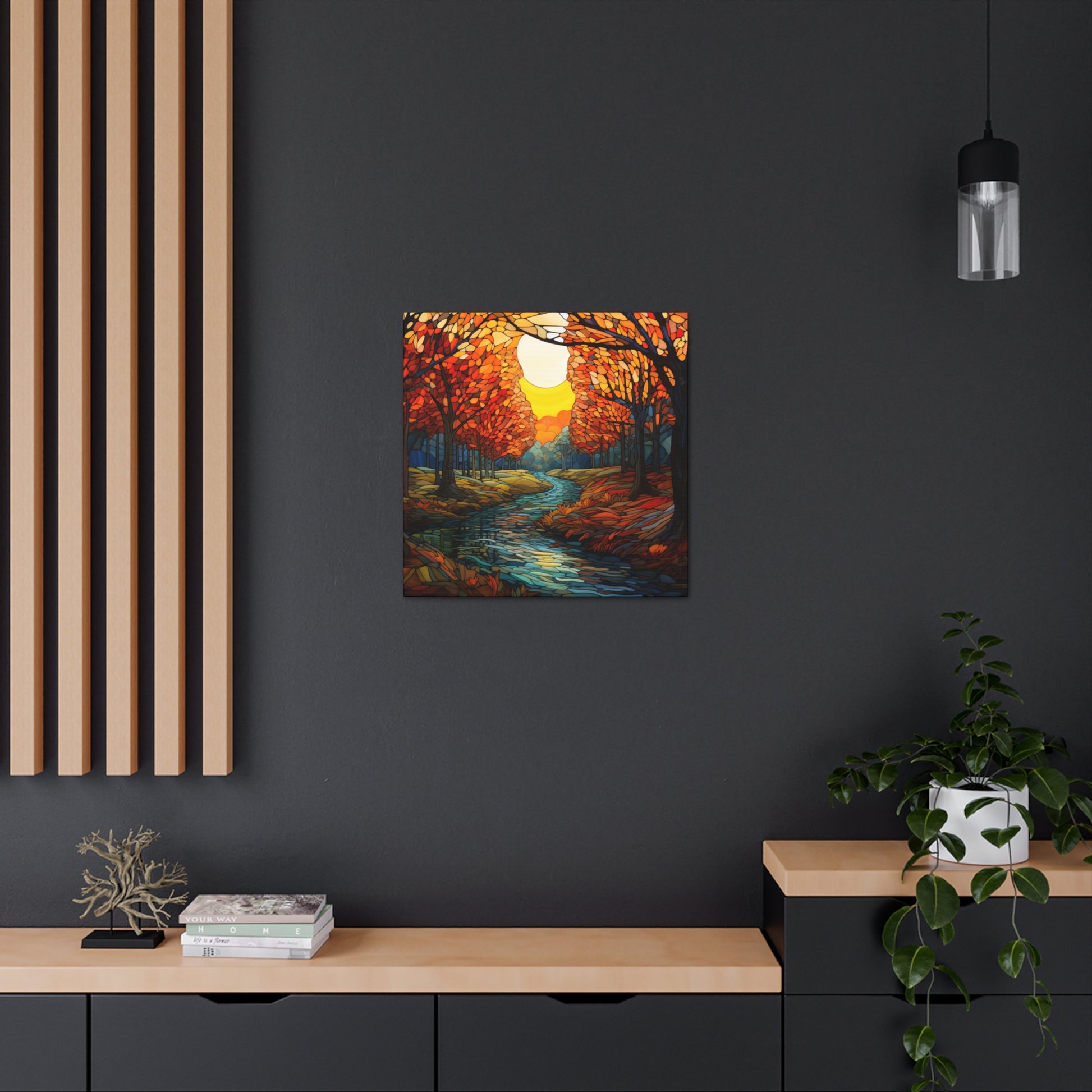 "River Sunset" Wall Art - Weave Got Gifts - Unique Gifts You Won’t Find Anywhere Else!