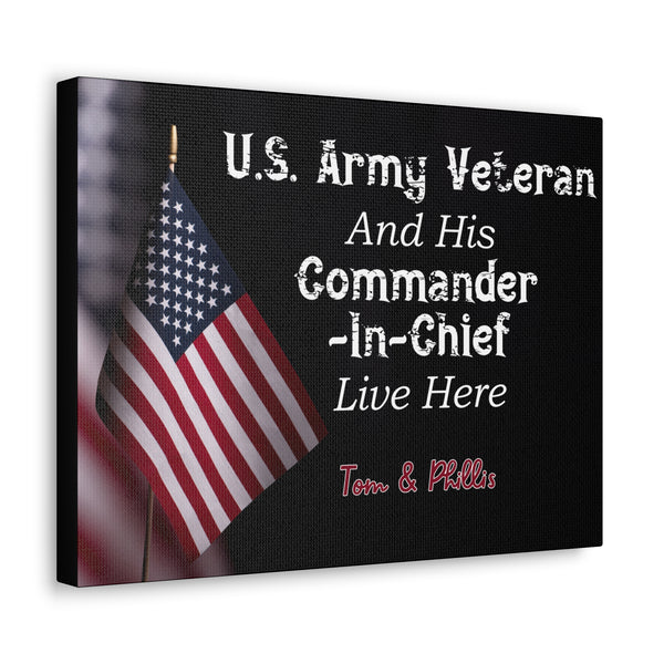 Custom "US Army Veteran" Wall Art - Weave Got Gifts - Unique Gifts You Won’t Find Anywhere Else!