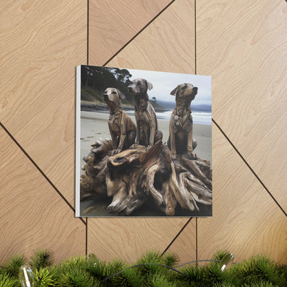 "Driftwood Dogs" Wall Art - Weave Got Gifts - Unique Gifts You Won’t Find Anywhere Else!