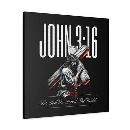 John 3:16 Canvas Wall Art