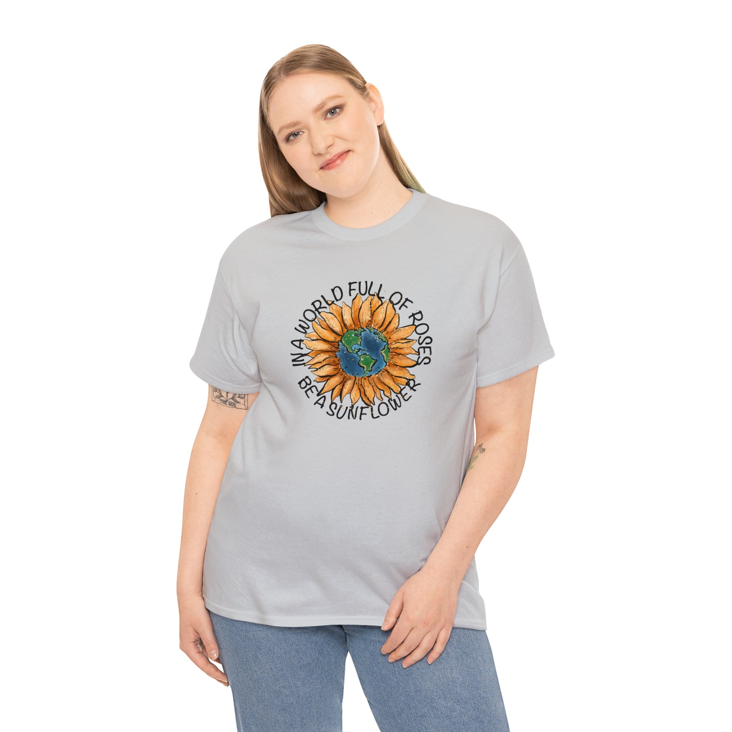 "Be A Sunflower" T-shirt - Weave Got Gifts - Unique Gifts You Won’t Find Anywhere Else!