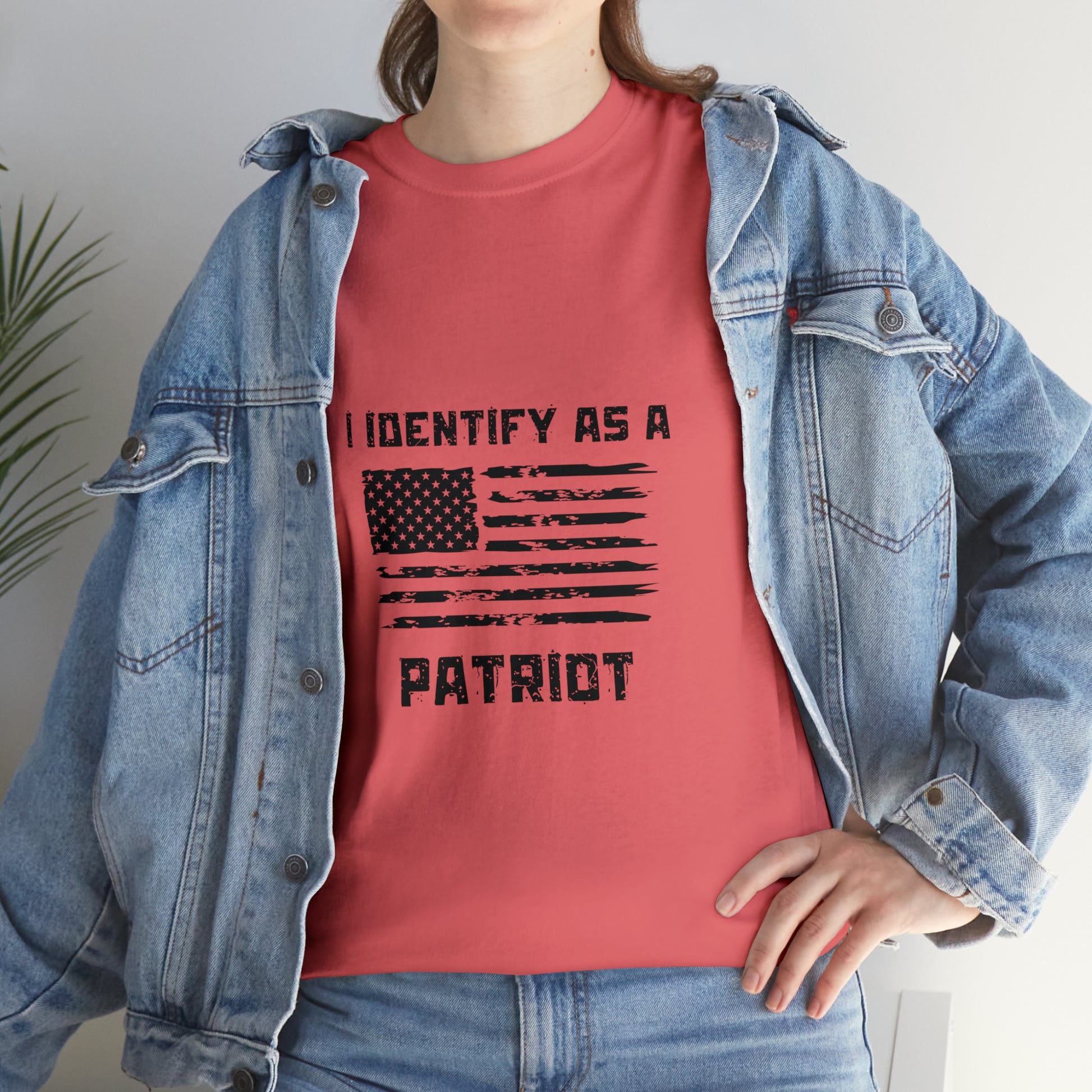 'I Identify As A Patriot" T-Shirt - Weave Got Gifts - Unique Gifts You Won’t Find Anywhere Else!