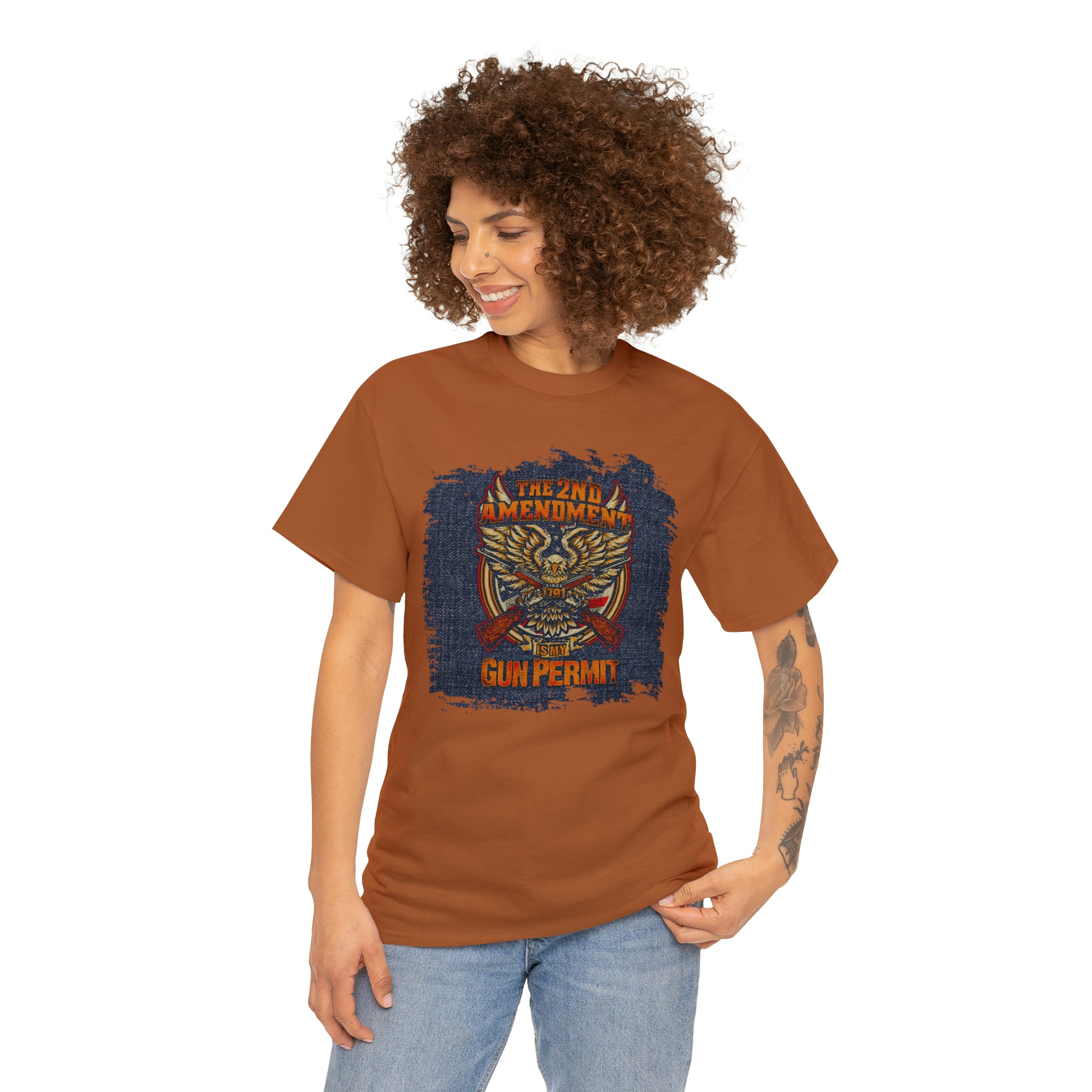 "2A Gun Permit" T-Shirt - Weave Got Gifts - Unique Gifts You Won’t Find Anywhere Else!